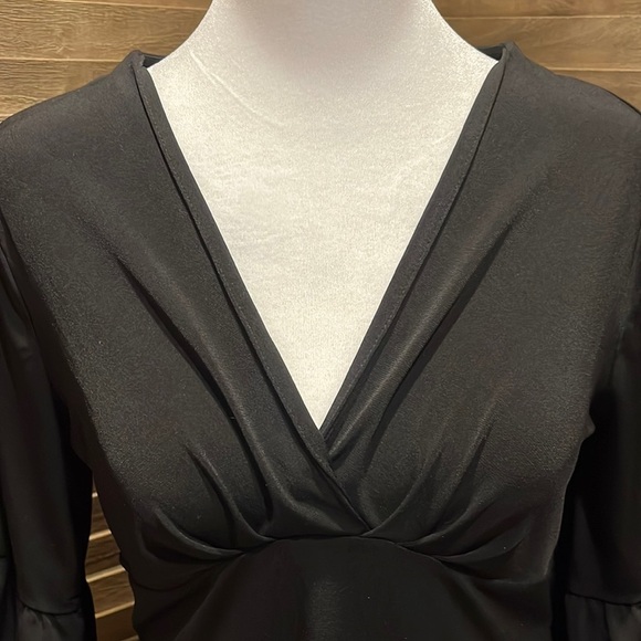 Ann Taylor Loft black dress size 6P - Picture 2 of 8